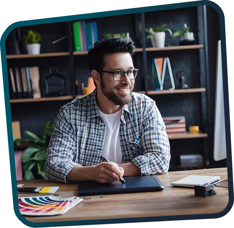 Designer working